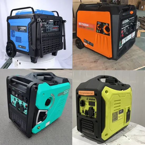 Factory Price Wholesale Mini Small Portable Petrol 2000W 2kw 2500W 3kw 3000W Soundproof Gas LPG Silent Gasoline Electric Inverter Generator